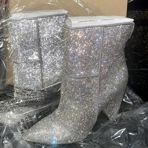 Steve Madden Rhinestone Booties